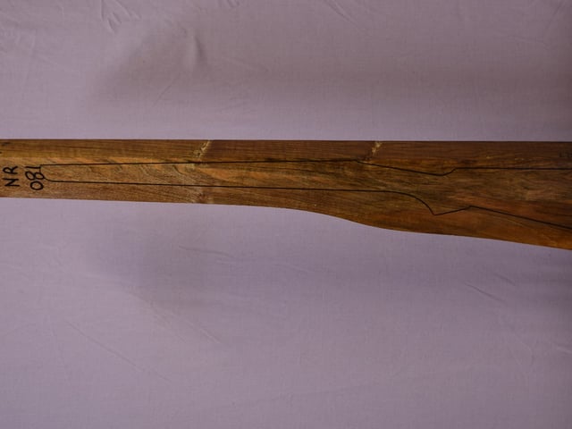 Left side of NR081 stockwood blank
