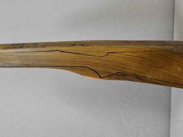 Left side of NTD 026 stockwood blank