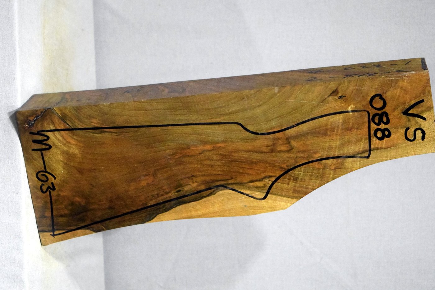 Right side of VS 088 stockwood blank