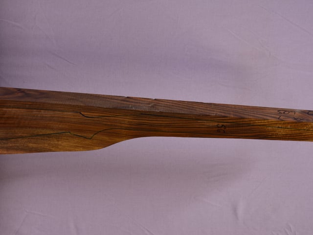 Right side of TR 165 stockwood blank