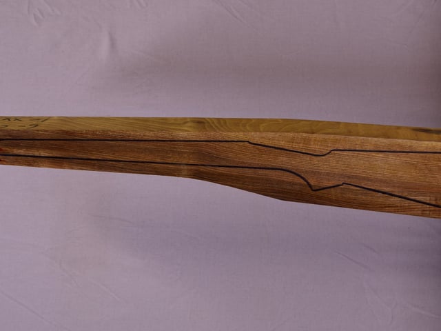Left side of TR 117 stockwood blank