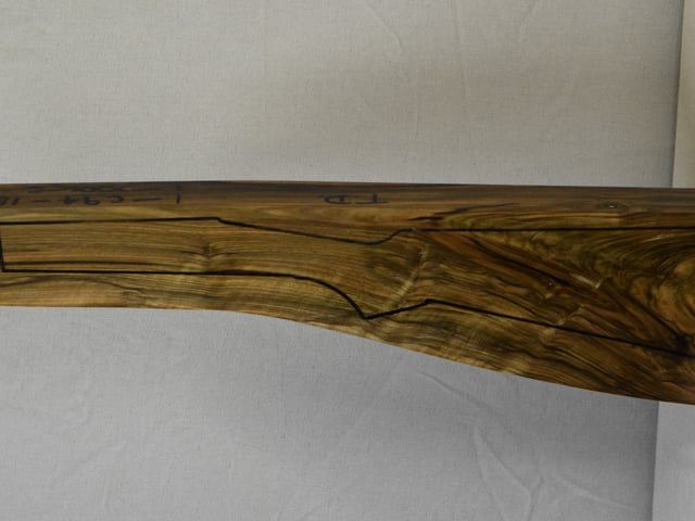 Left side of VTD 020 stockwood blank