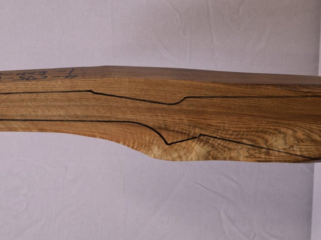 Left side of TD 043 stockwood blank