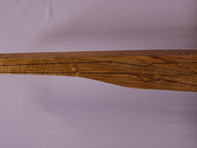 Left side of VR066 stockwood blank