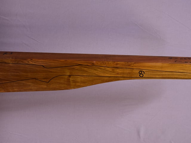 Right side of VR007 stockwood blank