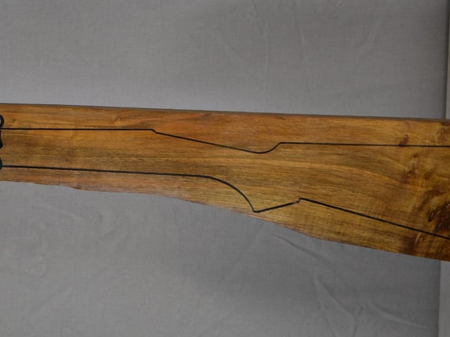 Left side of TTD 005 stockwood blank