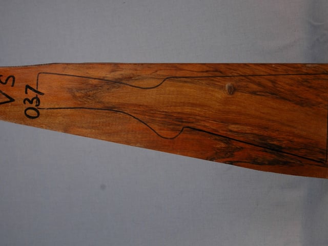 Left side of VS 037 stockwood blank