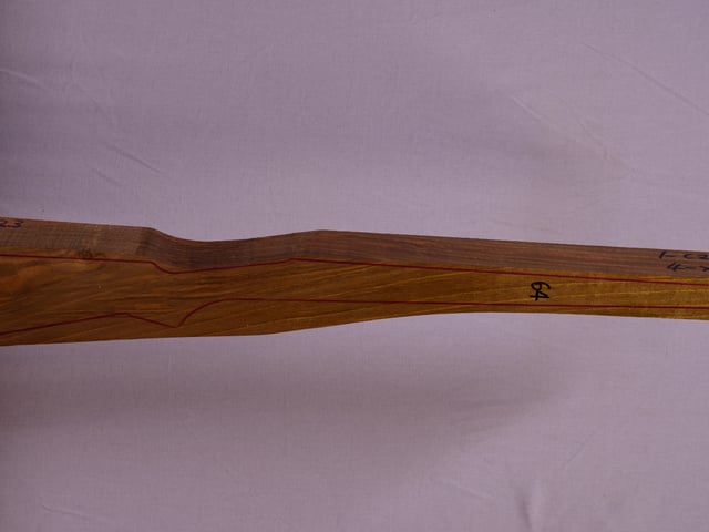 Right side of VR014 stockwood blank