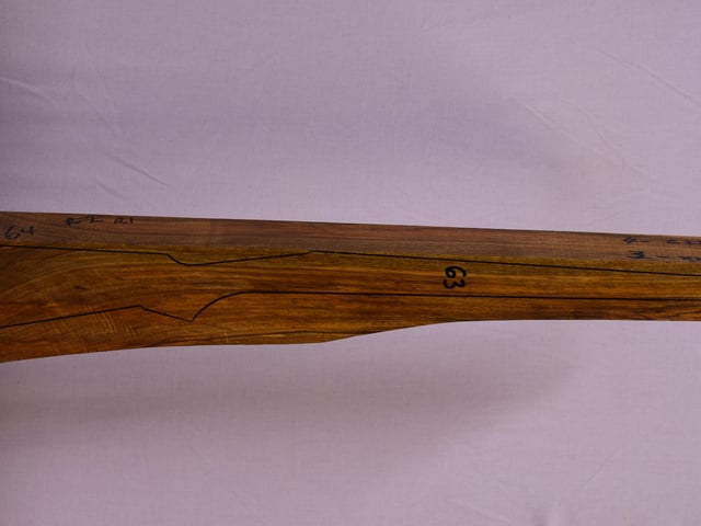 Right side of VR080 stockwood blank
