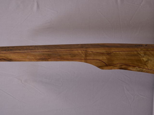 Left side of Sr 284 stockwood blank