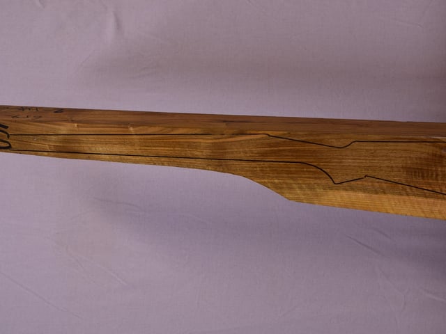 Left side of VR097 stockwood blank