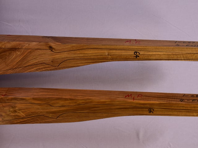 Right side of MPR77A & 77B stockwood blank