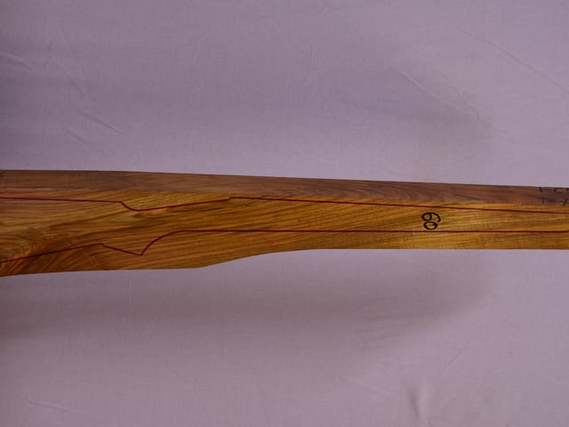 Right side of VR026 stockwood blank