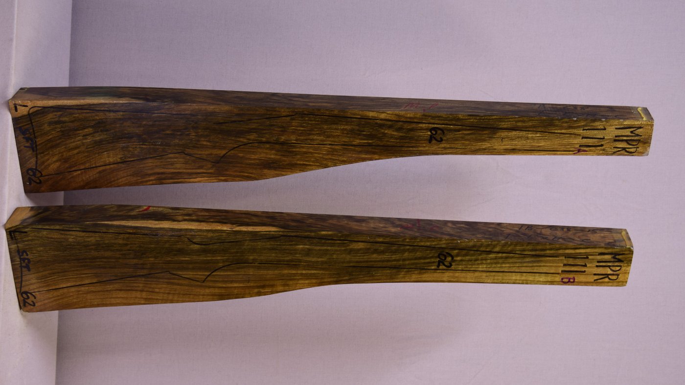 Right side of MPR 111A & 111B stockwood blank
