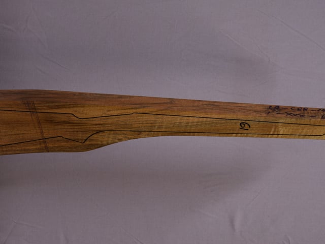Right side of NR 139 stockwood blank