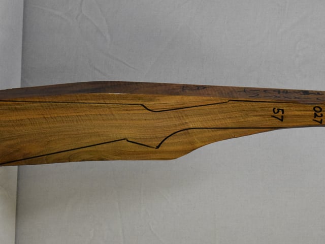 Right side of NTD 027 stockwood blank