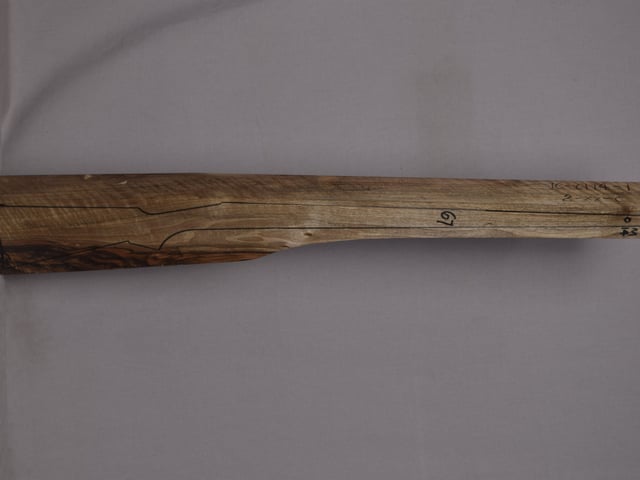 Right side of STDM 014 stockwood blank