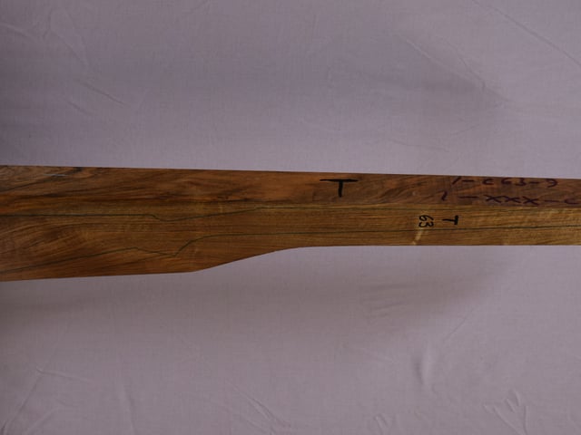 Right side of Qr 155 stockwood blank