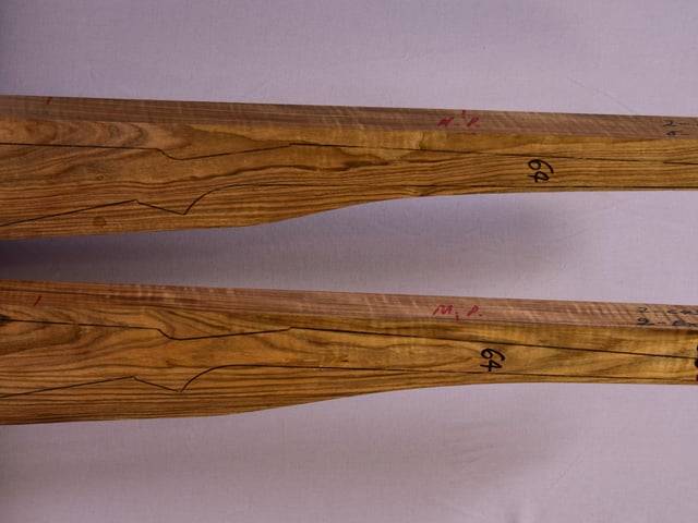 Right side of MPR 33A & 33B stockwood blank