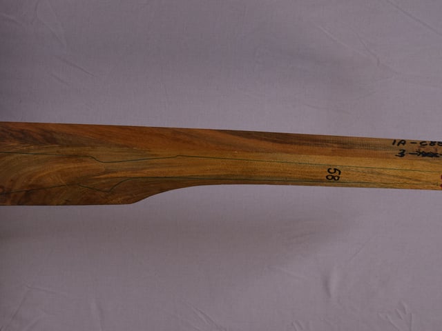 Right side of QR 150 stockwood blank