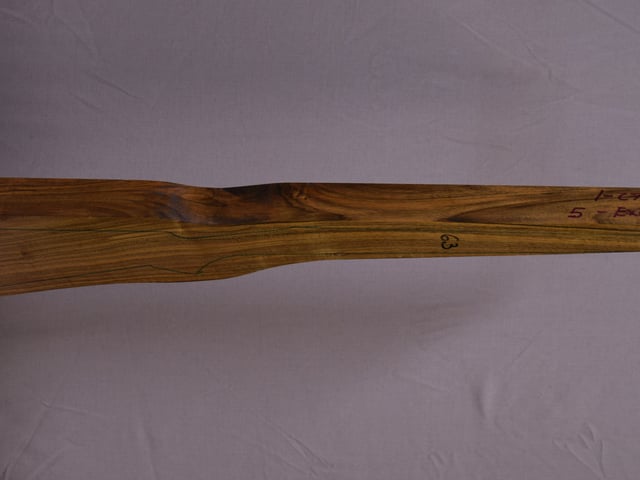 Right side of QR 171 stockwood blank