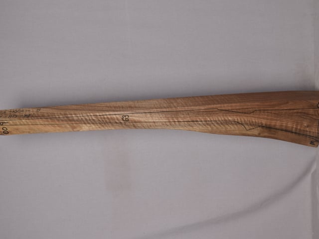 Left side of NM 009 stockwood blank