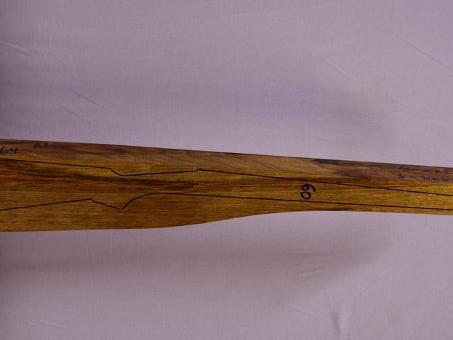 Right side of VR082 stockwood blank