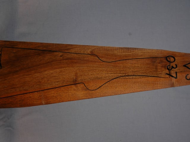 Right side of VS 037 stockwood blank