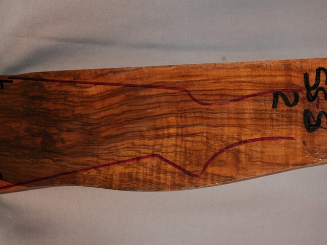 Right side of SS 2 stockwood blank