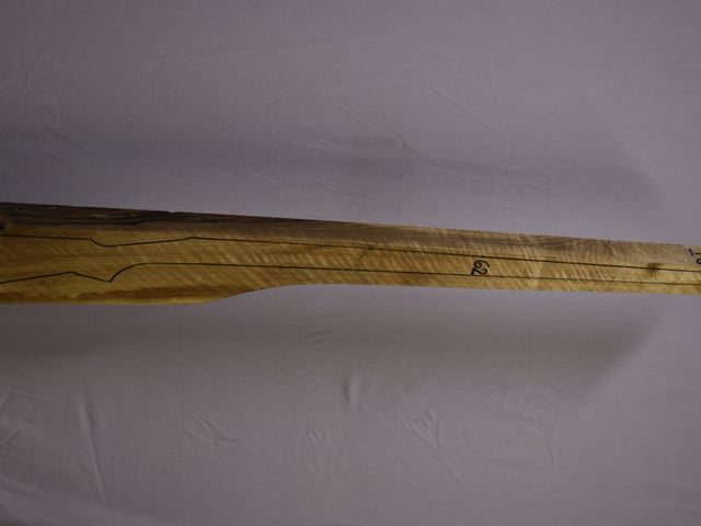 Right side of TM 021 stockwood blank