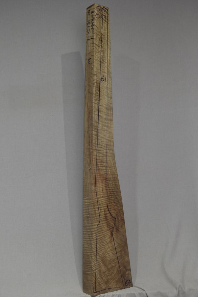 Right side of QM 019 stockwood blank