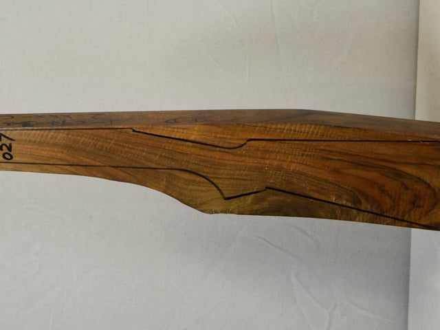 Left side of NTD 027 stockwood blank