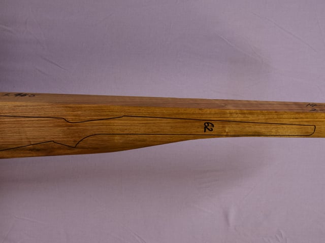 Right side of VR074 stockwood blank