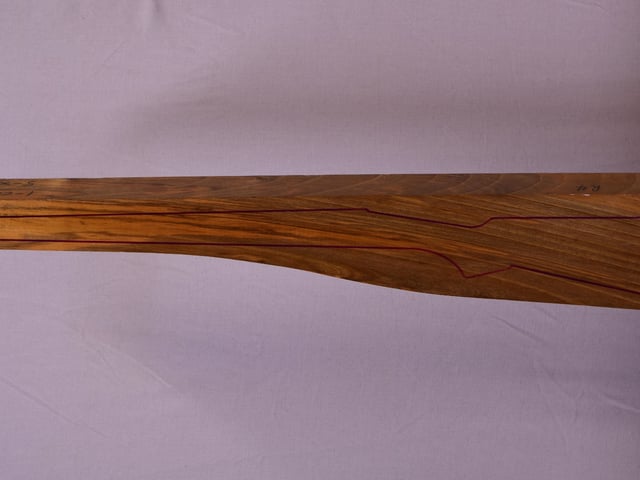 Left side of VR037 stockwood blank
