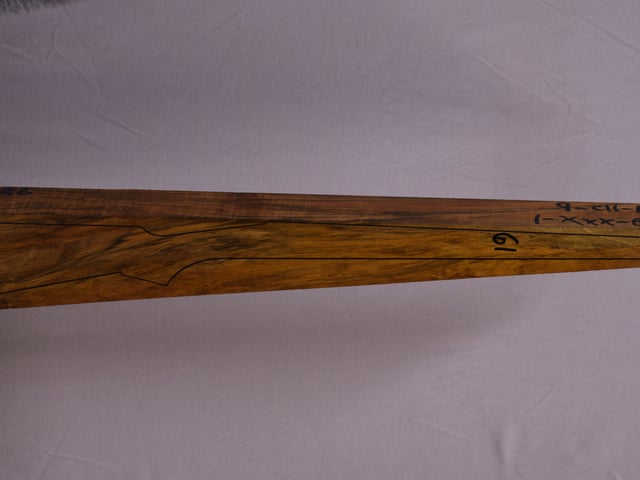 Right side of NR 117 stockwood blank