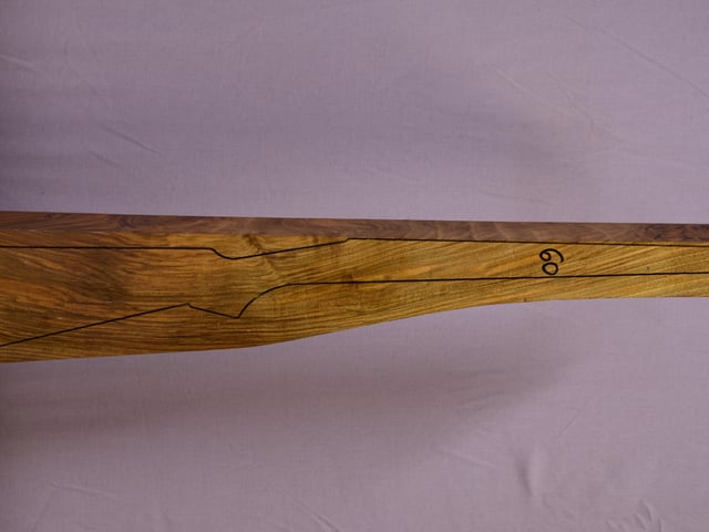 Right side of NR012 stockwood blank