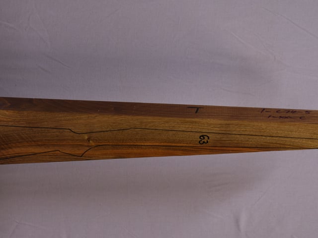 Right side of NR 153 stockwood blank