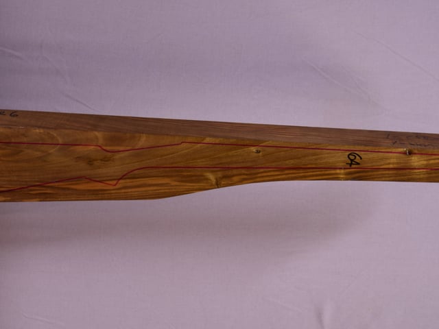 Right side of VR028 stockwood blank