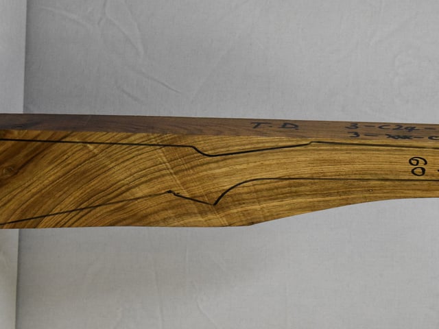 Right side of NTD 019 stockwood blank
