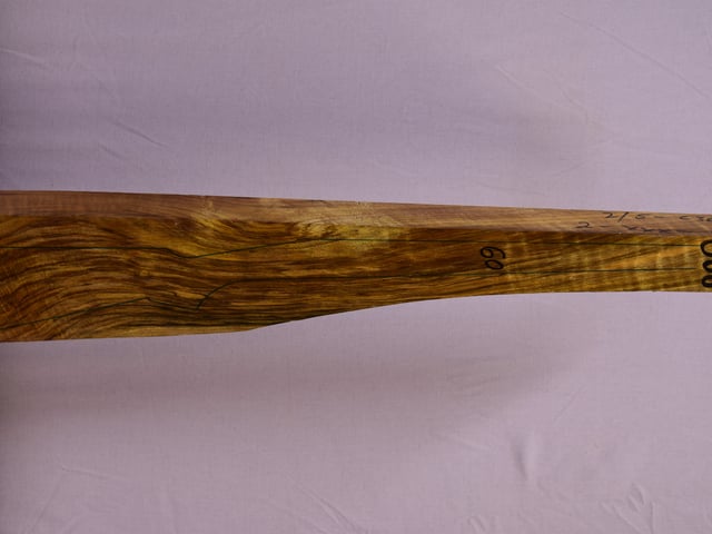 Right side of QR058 stockwood blank