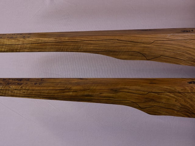 Left side of MPR 99A & 99B stockwood blank