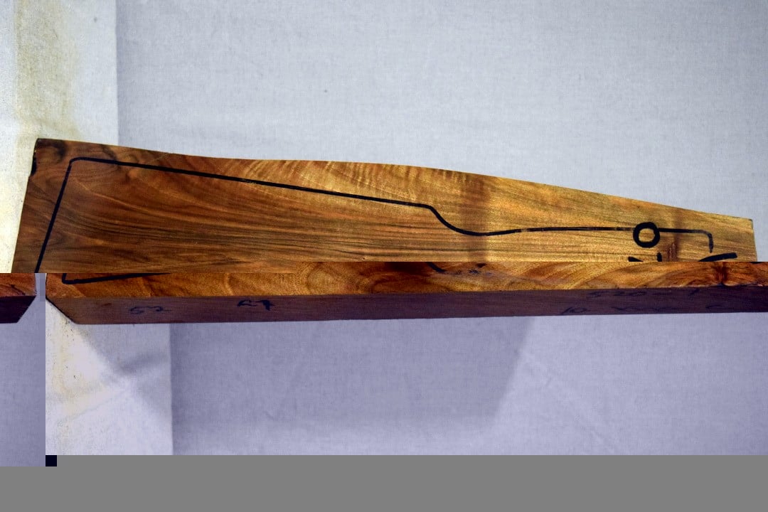 Right side of VS 078 stockwood blank