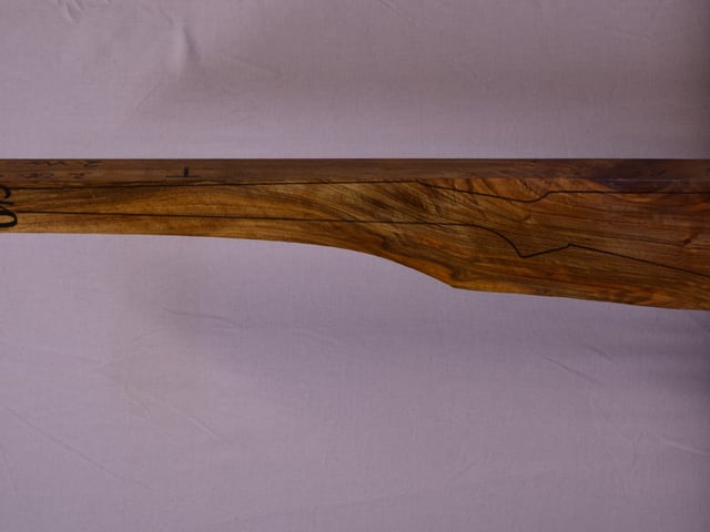 Left side of NR073 stockwood blank