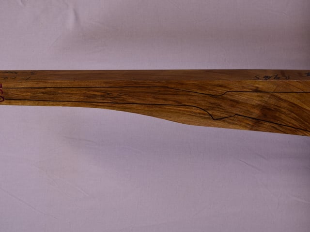 Left side of NR032 stockwood blank