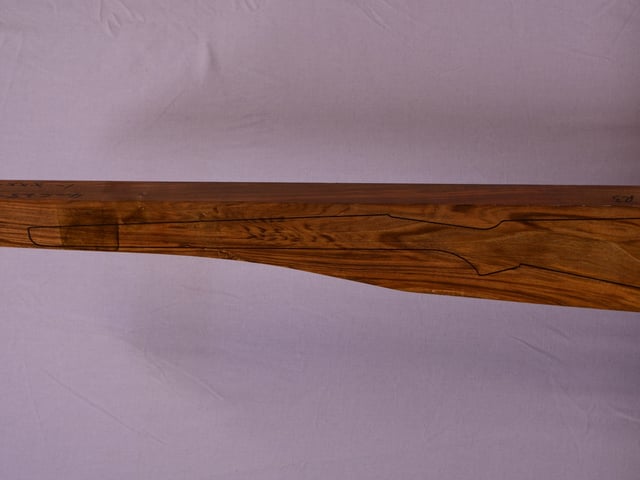 Left side of VR008 stockwood blank
