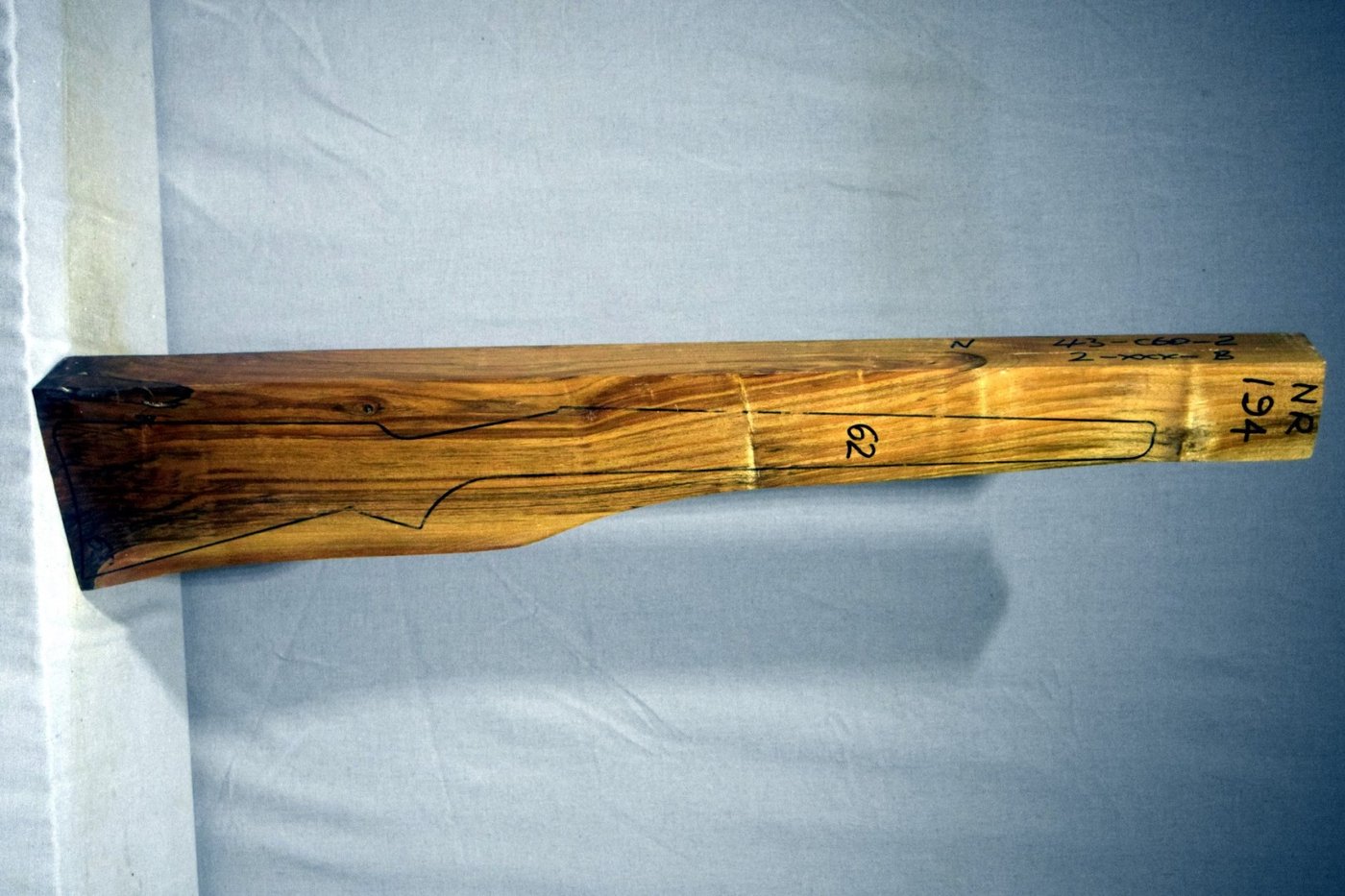 Right side of NR 194 stockwood blank