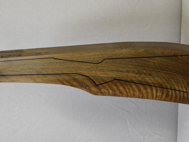 Left side of NTD 023 stockwood blank