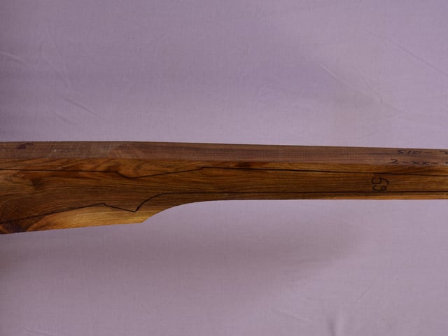 Right side of TR 167 stockwood blank