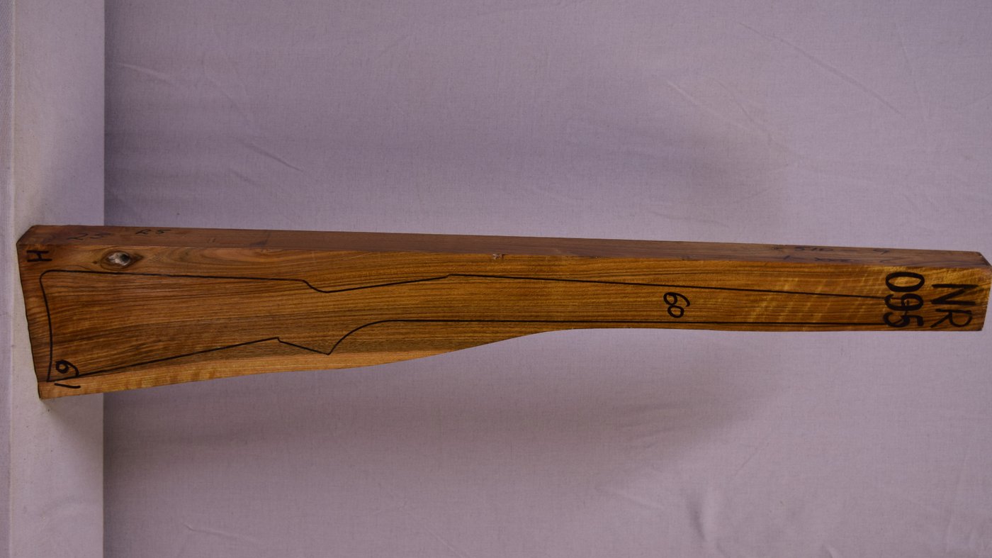 Right side of NR095 stockwood blank