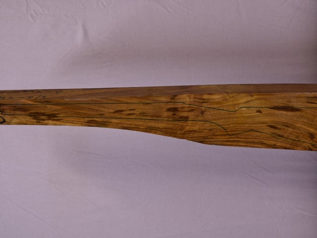Left side of QR058 stockwood blank
